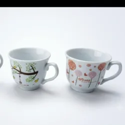 Tazas variadas jgo de 6