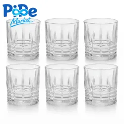 VASO DE WHISKY 6 PZS (330ml)