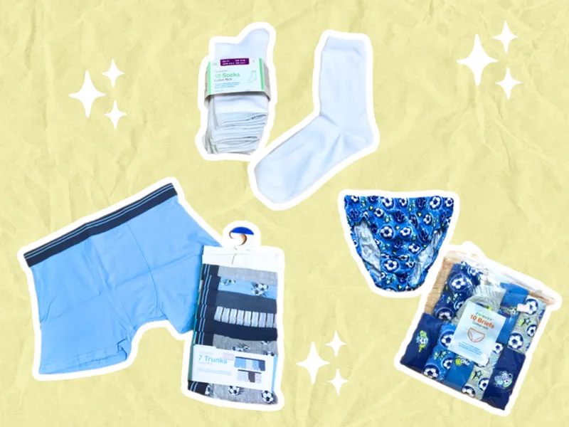 NIÑO ROPA INTERIOR Y MEDIAS