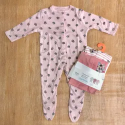 Pack de 3 bodys para dormir de Minnie y Daysi 