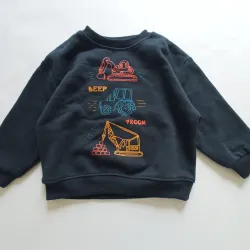 Abrigo azul oscuro