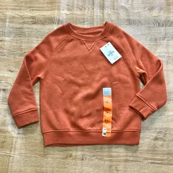 Abrigo color naranja 