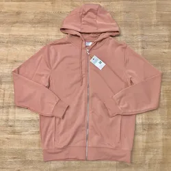 Abrigo color salmón 