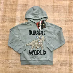 Abrigo color verde de Jurassic World 