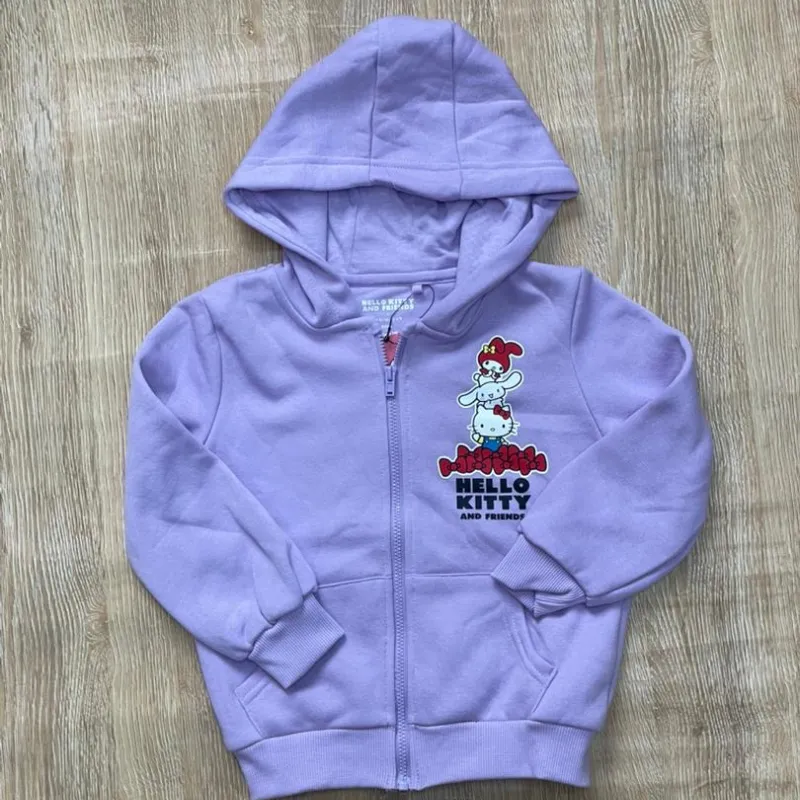 Abrigo con Hello Kitty color Violeta 
