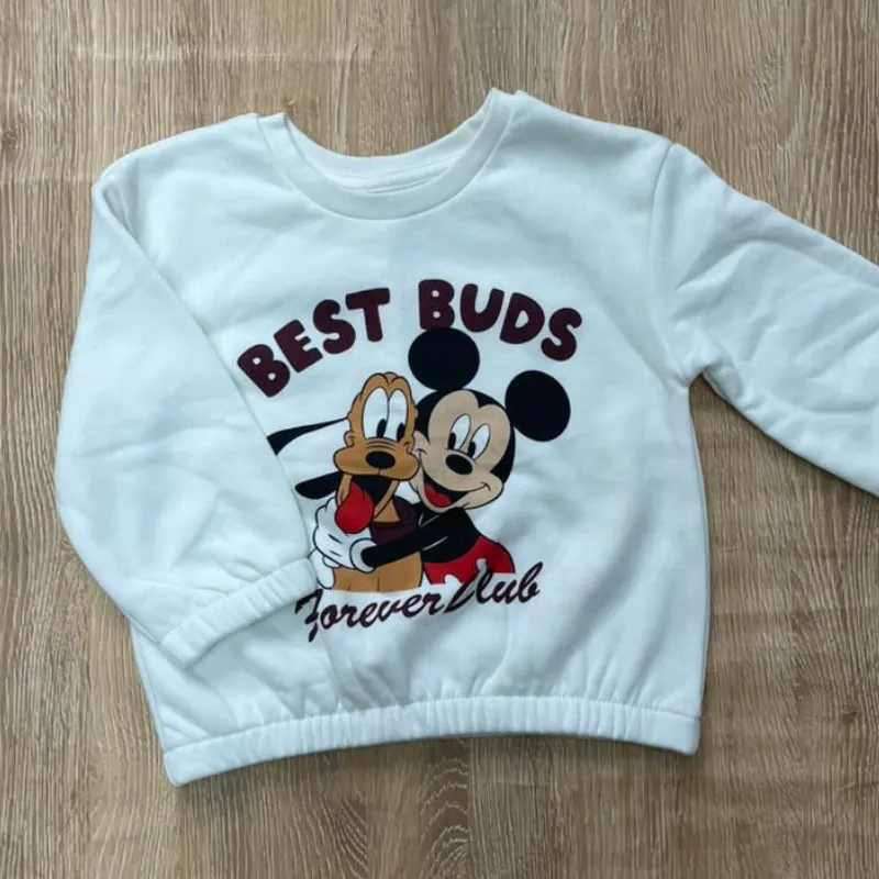 Abrigo con Mickey y Pluto 