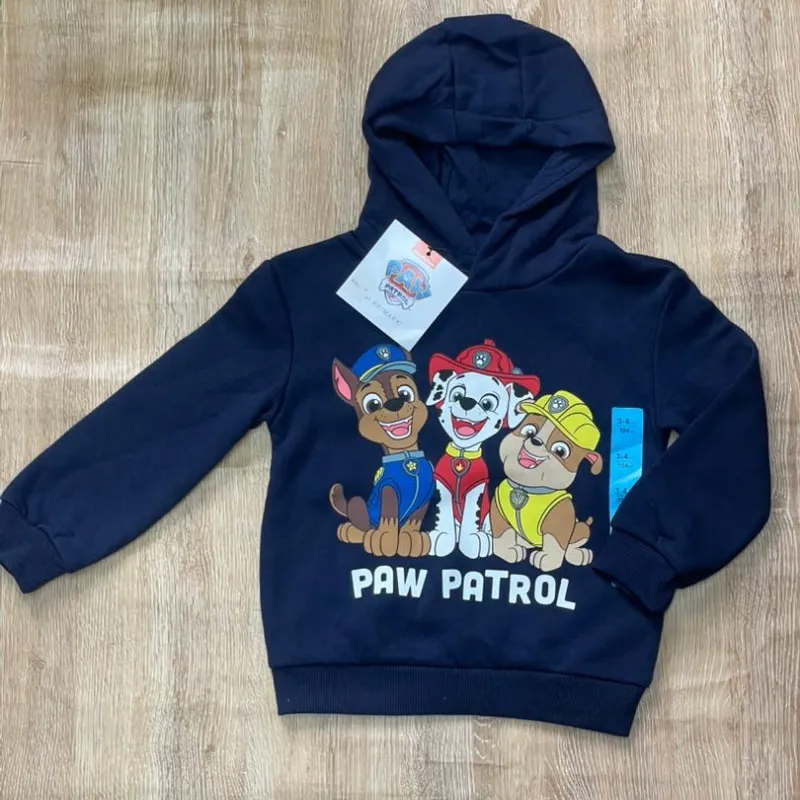 Abrigo con Paw Patrol color azul oscuro 