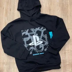 Abrigo de Play Station color negro 