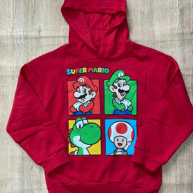 Abrigo de Súper Mario color rojo 