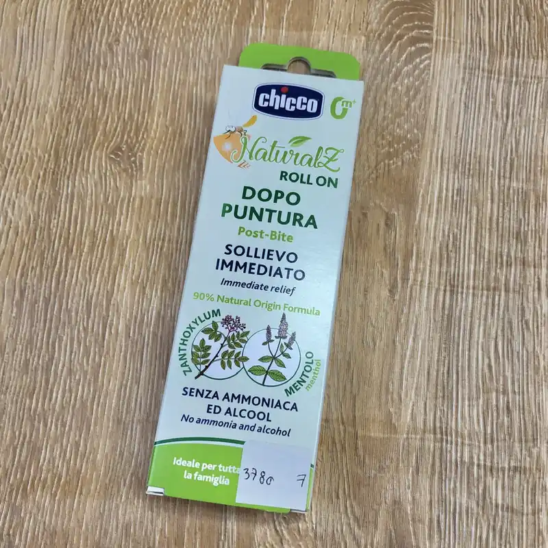 Crema para aliviar picaduras 