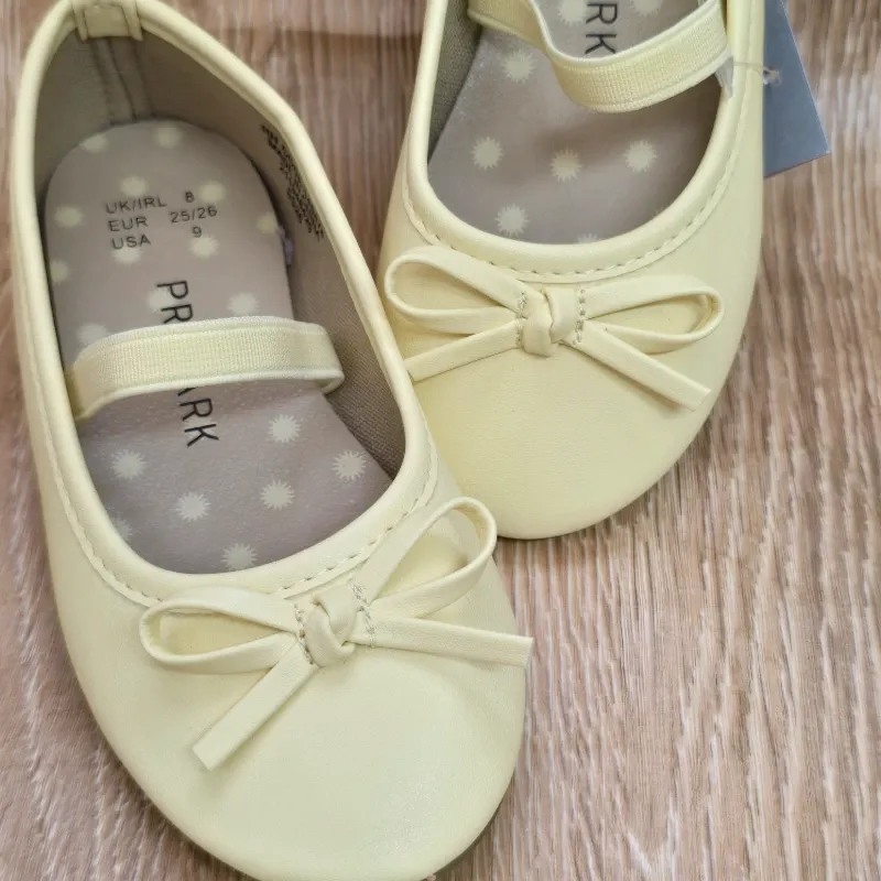 Balerinas amarillo de lazo