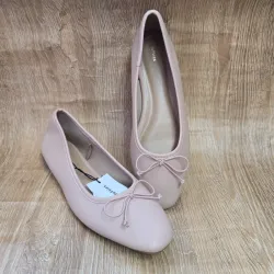 Balerinas con Lazo color Rosadas