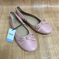 Ballerinas color rosado con lazo