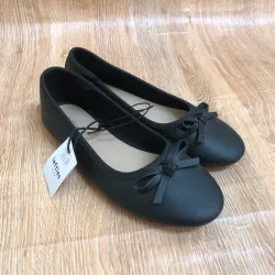 Ballerinas con lazo color negro 