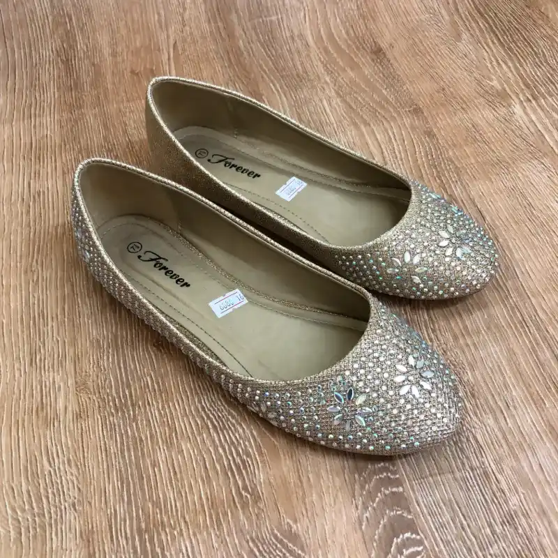 Ballerinas con piedras brillantes 