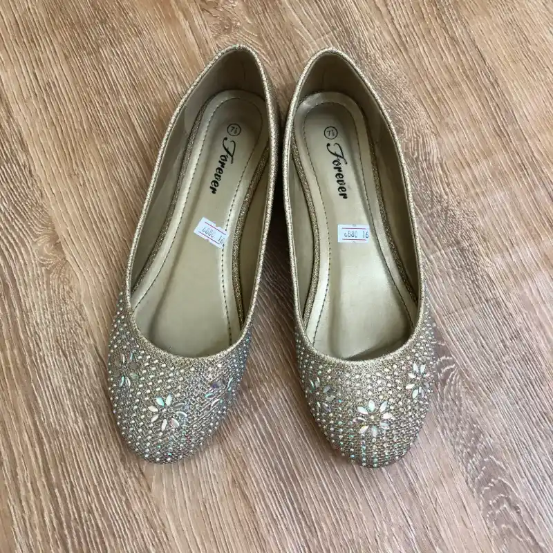 Ballerinas con piedras brillantes 