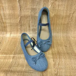 Ballerinas de mezclilla 