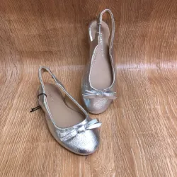 Ballerinas plateadas