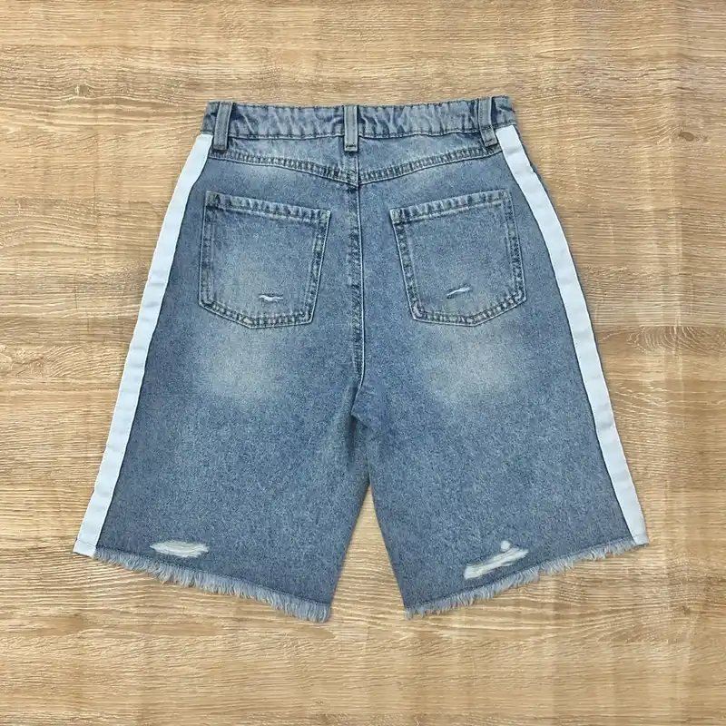 Bermuda de mezclilla 