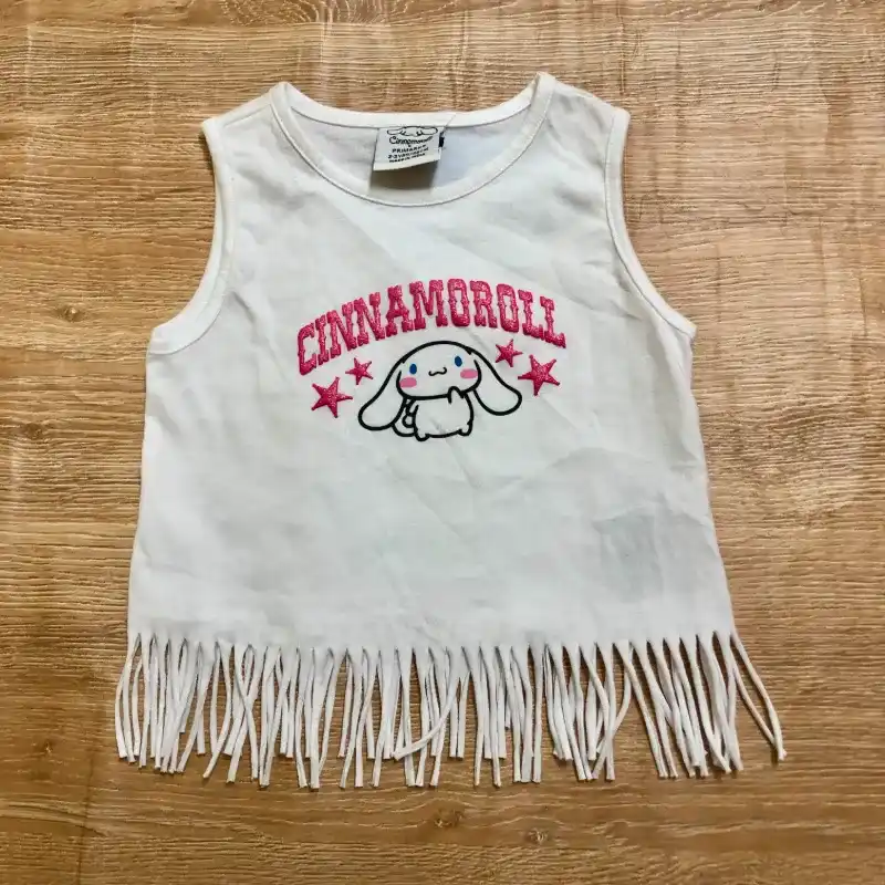 Blusa de flecos con Cinnamonroll 