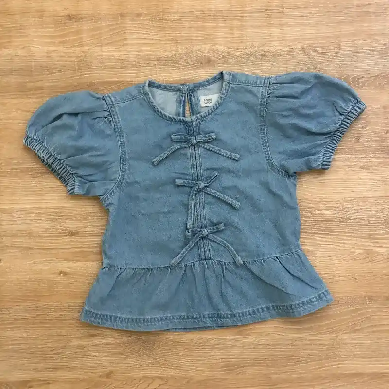 Blusa de mezclilla 