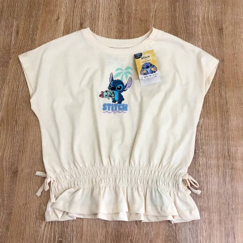 Blusa de Stitch color crema 