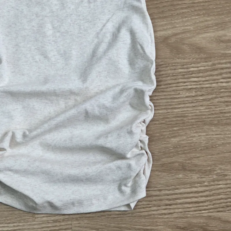 Blusa estilo top color beich