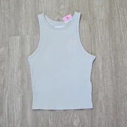 Blusa Estilo Top color Beich