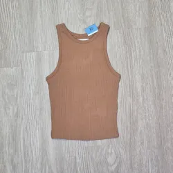 Blusa estilo Top color Carmelita