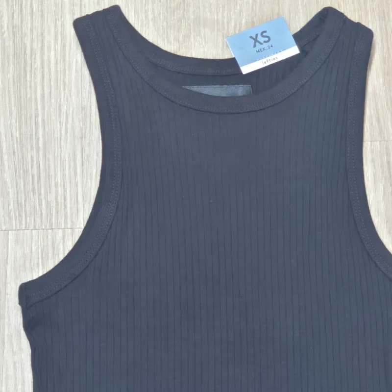 Blusa Estilo Top Color Negro