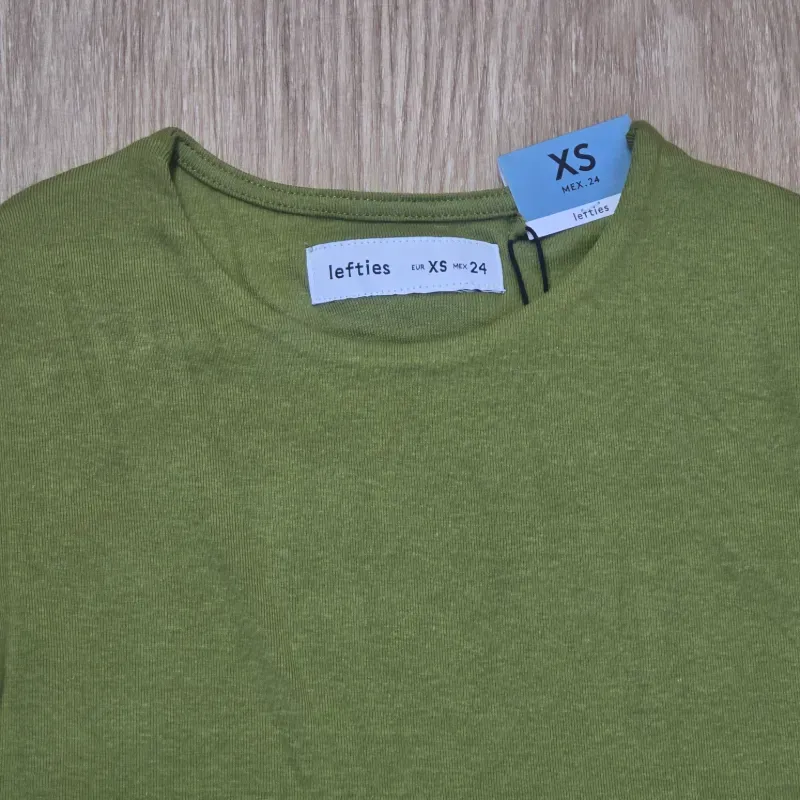 Blusa Estilo Top color Verde