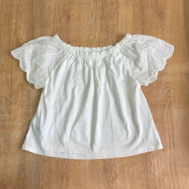 Blusa Mango color blanco 