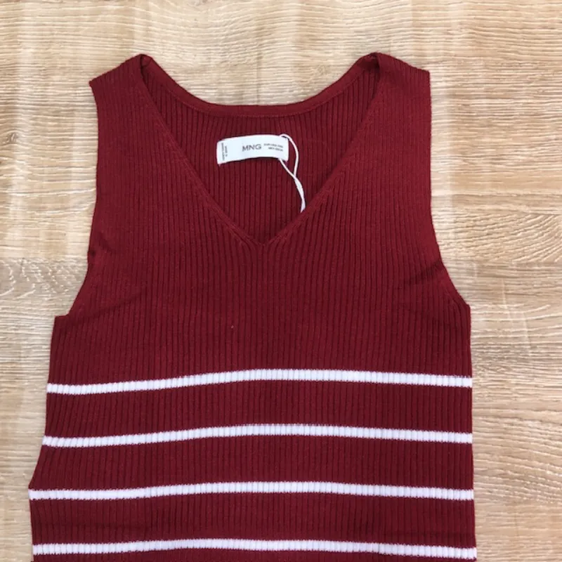 Blusa Mango color rojo