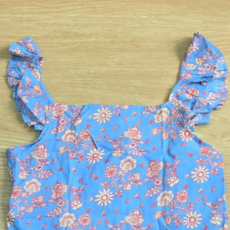 Blusa Top con estampado de flores