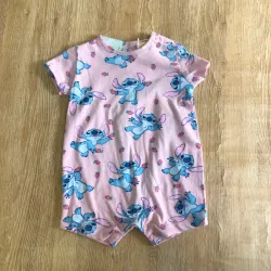 Body color rosado con Stitch 