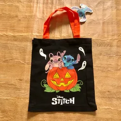 Bolsa con Stitch y Ángel 