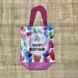 Bolsa de regalo color rosado