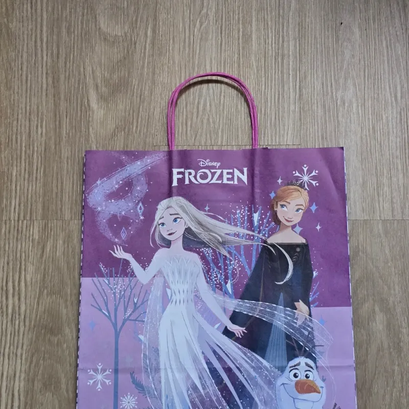 Bolsa de regalo de Frozen color morada