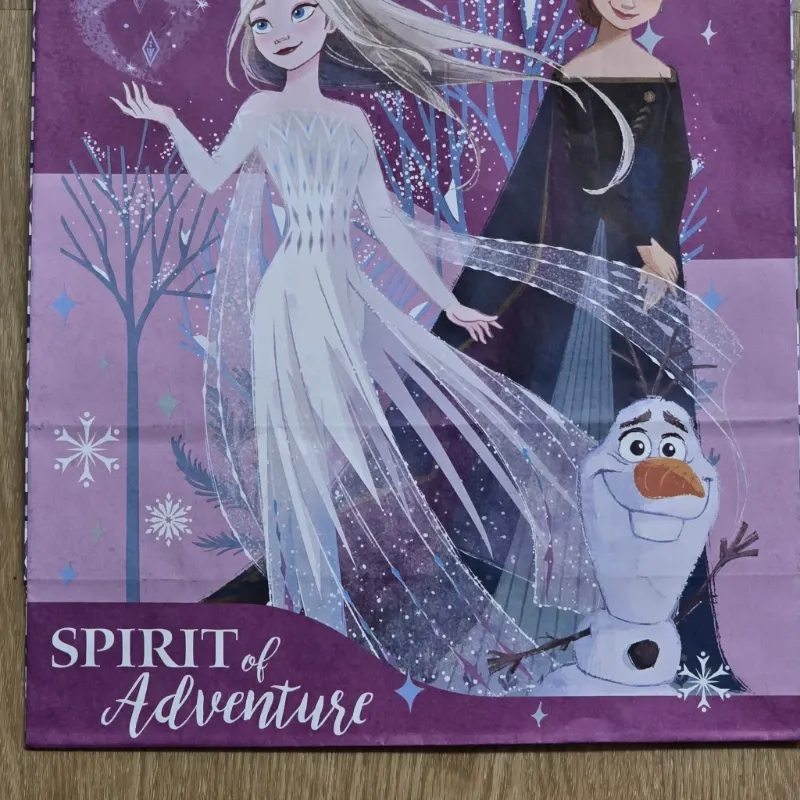 Bolsa de regalo de Frozen color morada