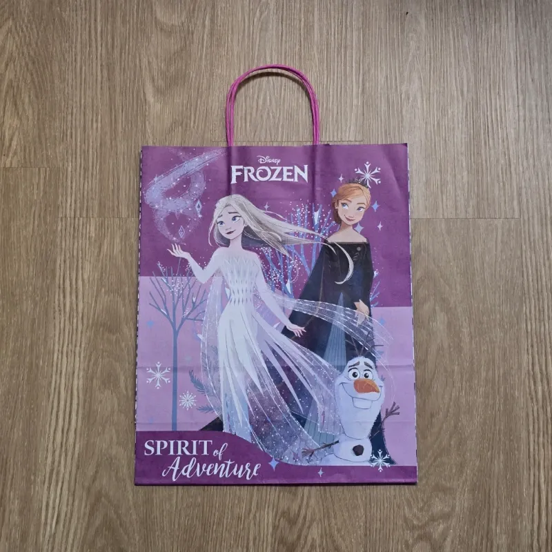 Bolsa de regalo de Frozen color morada