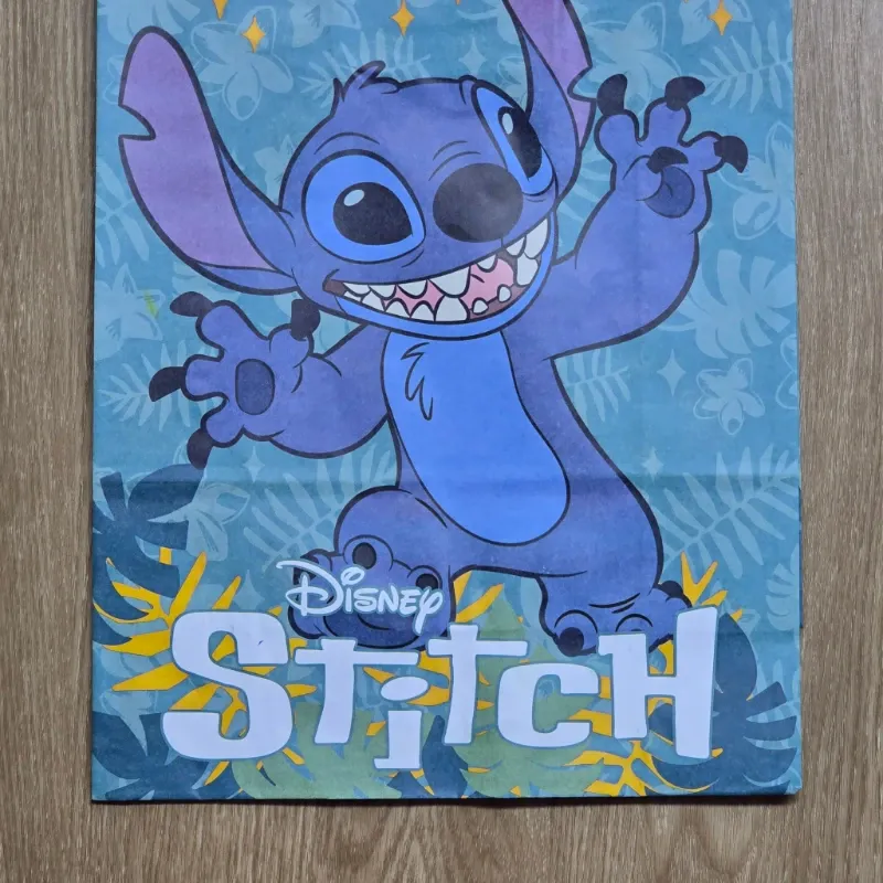 Bolsa de regalo de Stich color azul