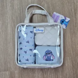 Bolso con Set de Neceseres de Stich