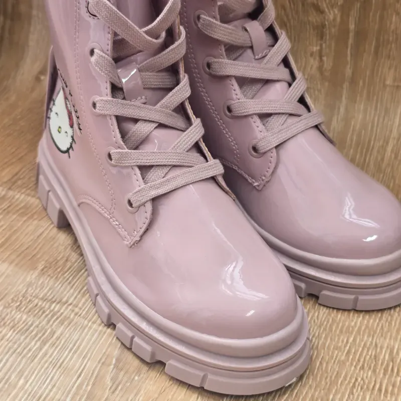 Botas rosadas de Hello Kitty