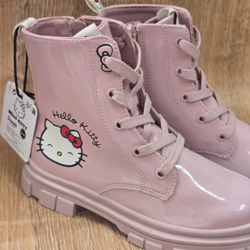 Botas rosadas de Hello Kitty