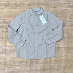 Camisa Mango color beige