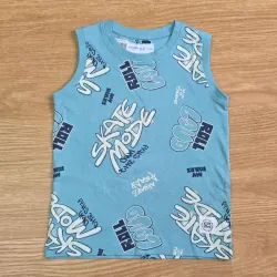 Camiseta azul aqua Skate Mode