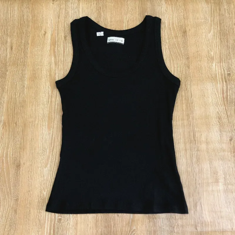 Camiseta básica color negro 