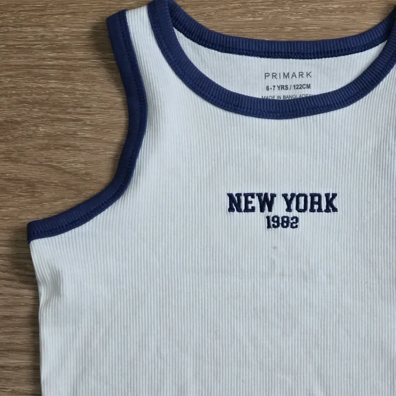 Camiseta color blanca New York