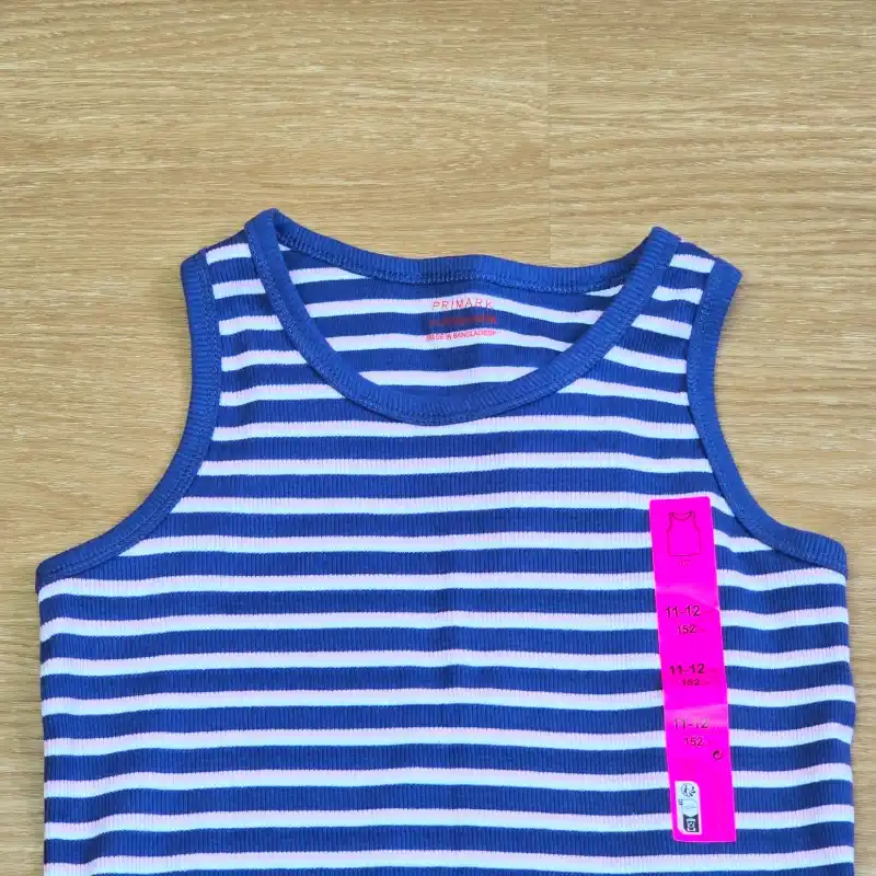 Camiseta de Canalé color azul y rosa de Rayas
