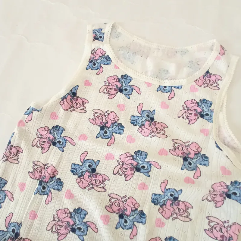 Camiseta de Stitch color blanco 